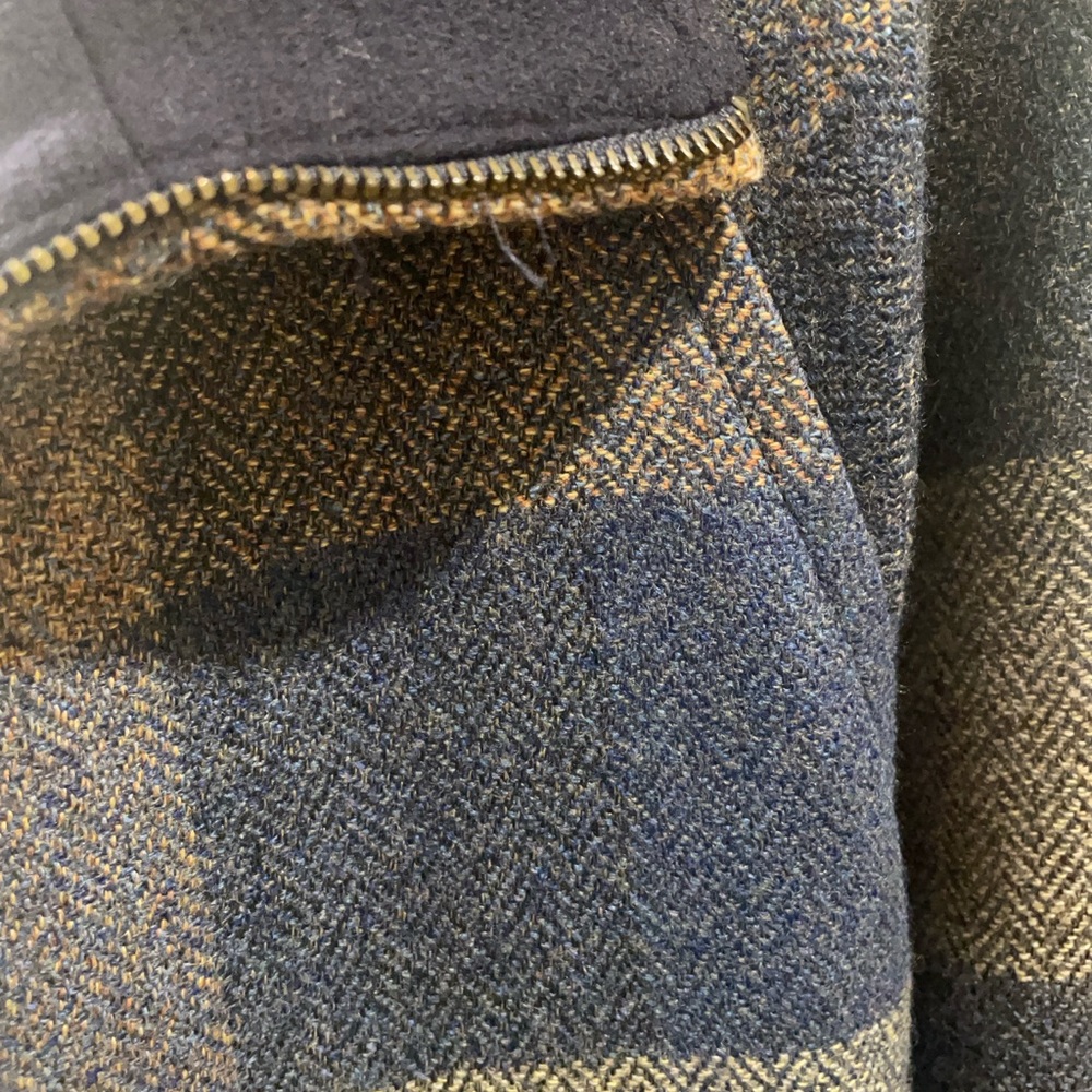 Wool & Cashmere AVOCA Made in Ireland Plaid Jacket – Size EU 40 / UK 14 - Picture 6 of 9